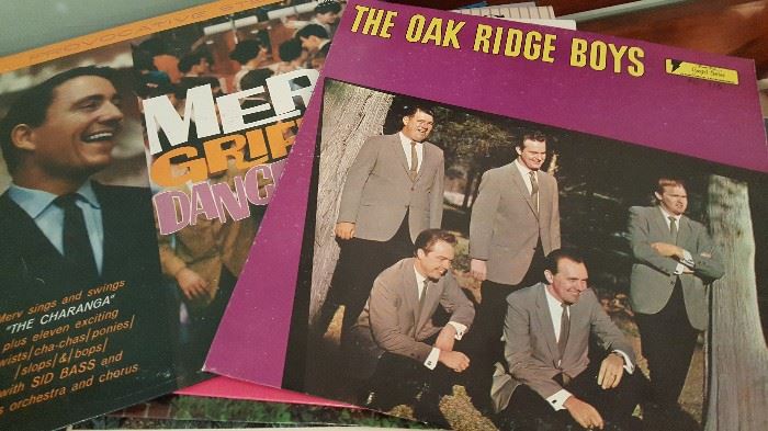 Vintage albumns. The Oak Ridge Boys?