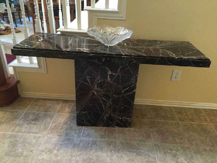 Marble Sofa/Console/Entry Table- available for pre-sale
