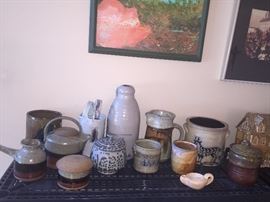 ARTIST SIGNED POTTERY