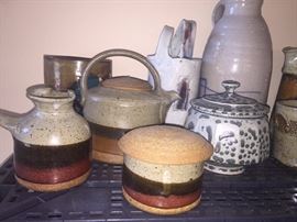 ARTIST SIGNED POTTERY