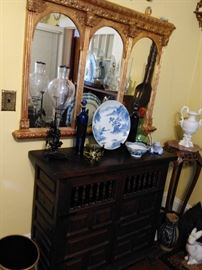 Wonderful cabinet, great piece to add to a library or other gathered look room