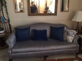 the ball and claw foot sofa