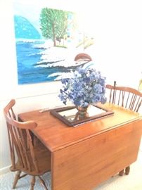 another view of the haywood wakefield dinette set