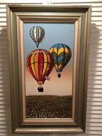 Hargrove hot air balloon painting.