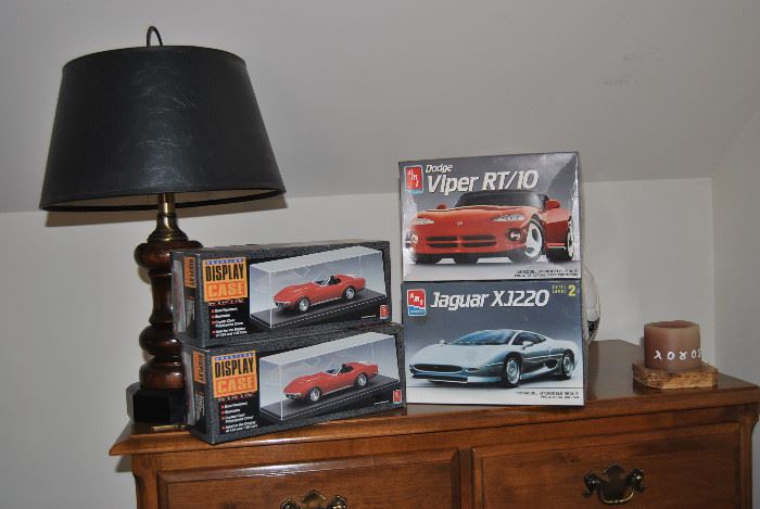 Model Viper and Jaguar Cars