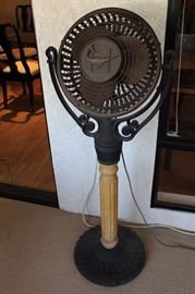 Retro free standing fan. Ernest Hemmingway Co.