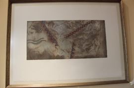 Matching piece of art.