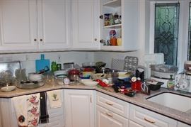 Kitchen counters filed.