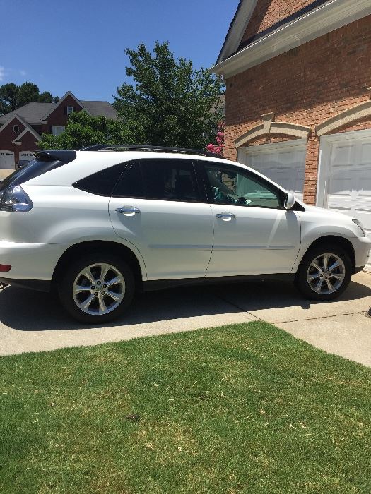 2008 Lexus RX 350           98,000 miles
Leather interior, loaded
Back up camera, navigation system