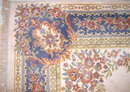                                  9 x 12 floral carpet