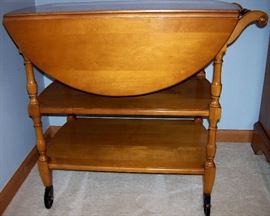                                   Maple tea cart