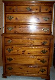                                    Pine  chest on chest