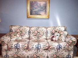                        Beautiful  like new clean sofa