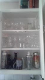 Lots of Vintage Glassware