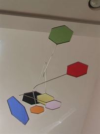 One of two, signed Mobiles. Plus other Mobiles