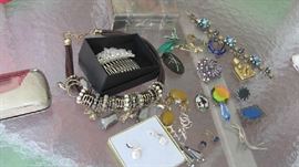 Lots and Lots of Costume Jewelry. Many signed pieces. 