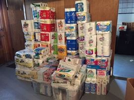 Theres the paper we still have more upstairs this is just the basement