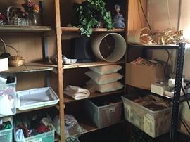 tons of fabric and sewing more to come