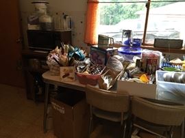 Vintage table and chairs 