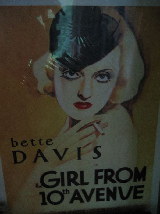 Bette Davis movie poster