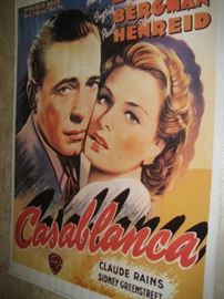 Casablanca movie poster