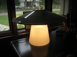 Blown glass Italian lamp