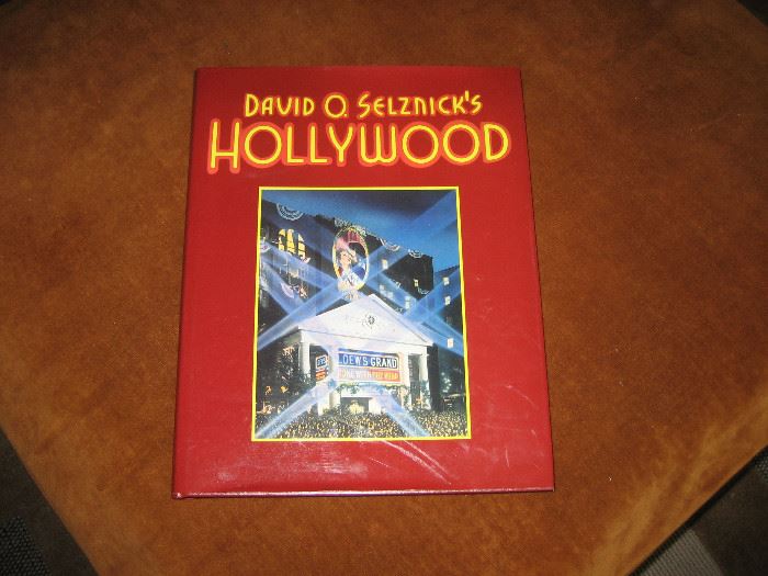 David O. Selznick's coffee table book on Hollywood