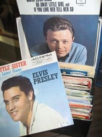 Vintage 45 records