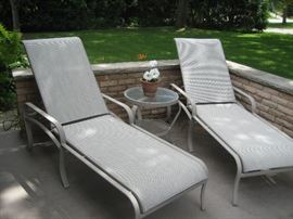 Tropitone patio chaise lounges
