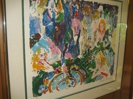 LeRoy Neiman signed print