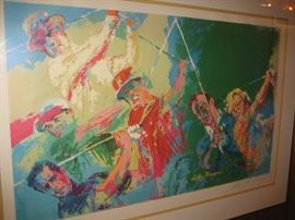 LeRoy Neiman signed print