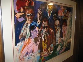 LeRoy Neiman signed print