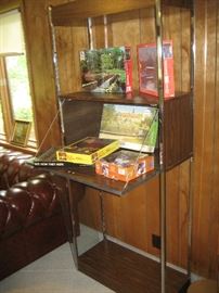 60s unit with drop leaf and puzzles
