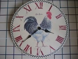 Rooster clock