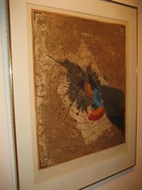 Contemporary framed art