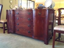 Serpentine Front Buffet/Server by Morganton Furniture Company