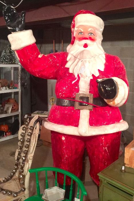 7 foot fiberglass Santa