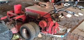 Gravle Mover with bush hog 