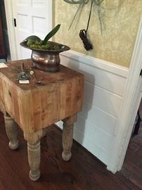Antique Butchers block