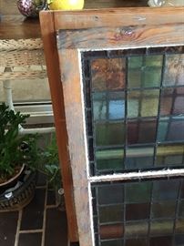 Pair of Stained Glass Windows