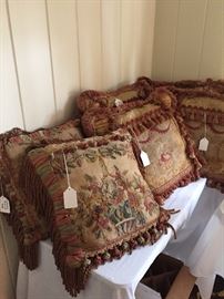 Gorgeous Aubusson Pillows