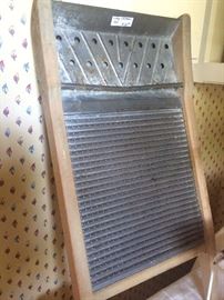 Antique scrub board