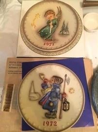 1971 and 1972 Hummel plates