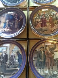 Daughters of the American Revolution commemorative plates 