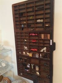 Vintage printer's box