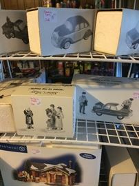 Many Dept. 56 Snow Village selections