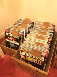 Almost every Motor Trend magazine back to 1949 (missing only 30) 