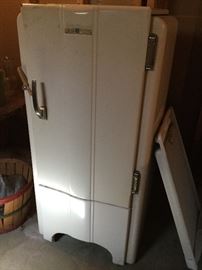 Vintage GE refrigerator 