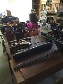 Pots and tools