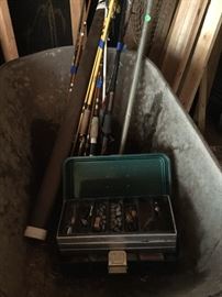 Fishing rods and tackle